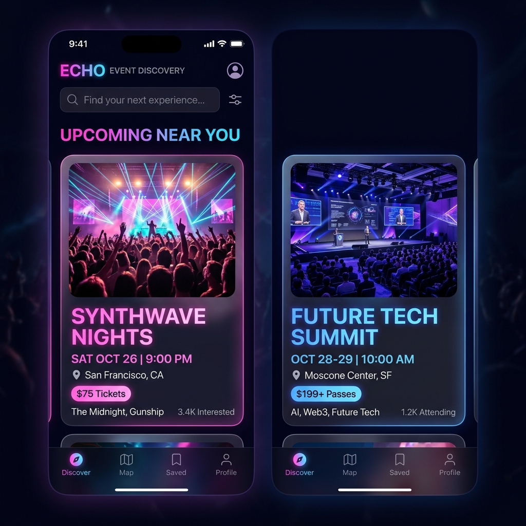 EventX App Interface